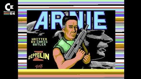 Arnie (Zeppelin 1992) - C64 Loading Screen / Title Music / Main Menu Archive