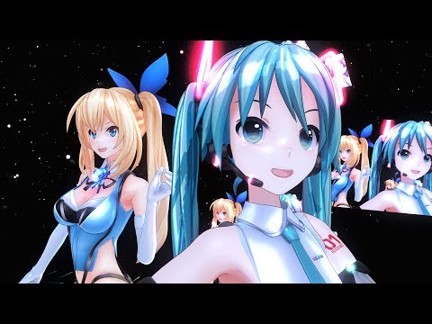 【MMD.初音ミク：ミライ アカリ】CALL ME CALL ME　モデル： Hatsune Miku V4X Model：Digitrevx式ミク・ミライ　アカリ【初音ミクとミライアカリのコラボ】