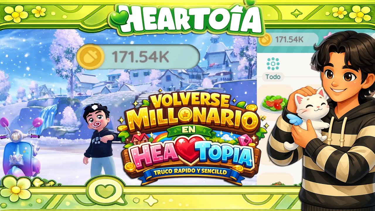 ✨✨  Como ser MILLONARIO EN HEARTOPIA✨ ✨  