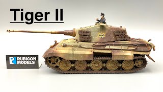 Rubicon models 1/56 TigerⅡ(Part2/2)