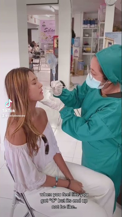 #SHORTS: Swab Test Antigen Covid Bali 2021 Indonesia