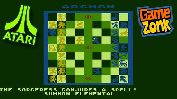 Archon - Atari XL/XE - Commentary and Play Through