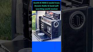 vintage receiver Zenith r70002 trans Oceanic model 12 band Soft searching radio#oldradio #youtube screenshot 5