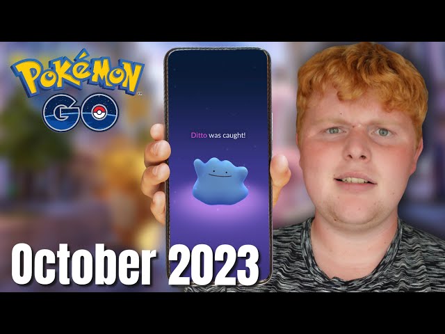 Ditto Disguise Update in Pokémon Go November 2023 #pokemongo #pokemong, ditto  pokemon go