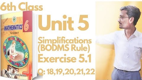 Maths Class 6| Exercise 5.1 | Q: 18,19,20,21,22,23| #sindhtextbookboard