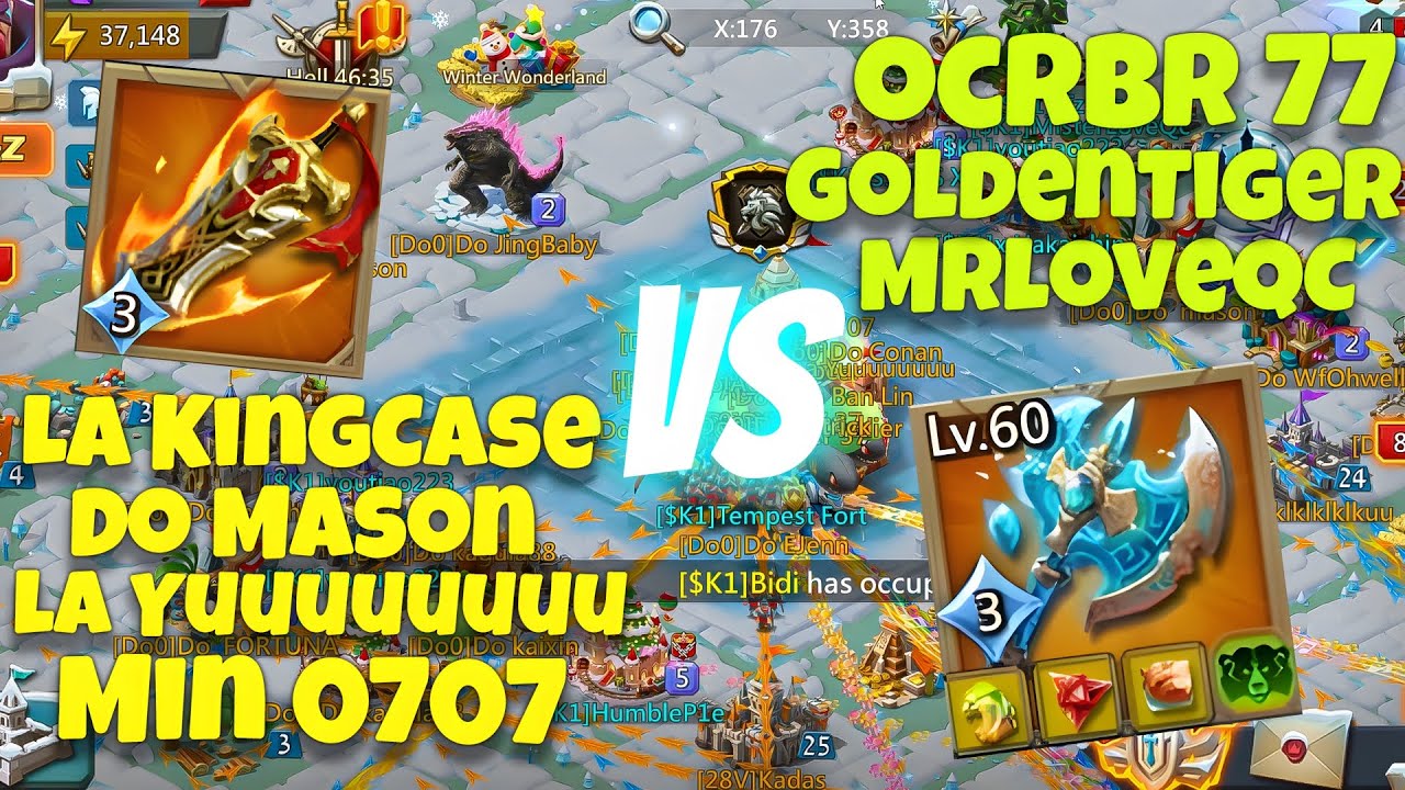 Lords Mobile - Insane WoW at K1010! Clash of Emperors. Mana troops are ...