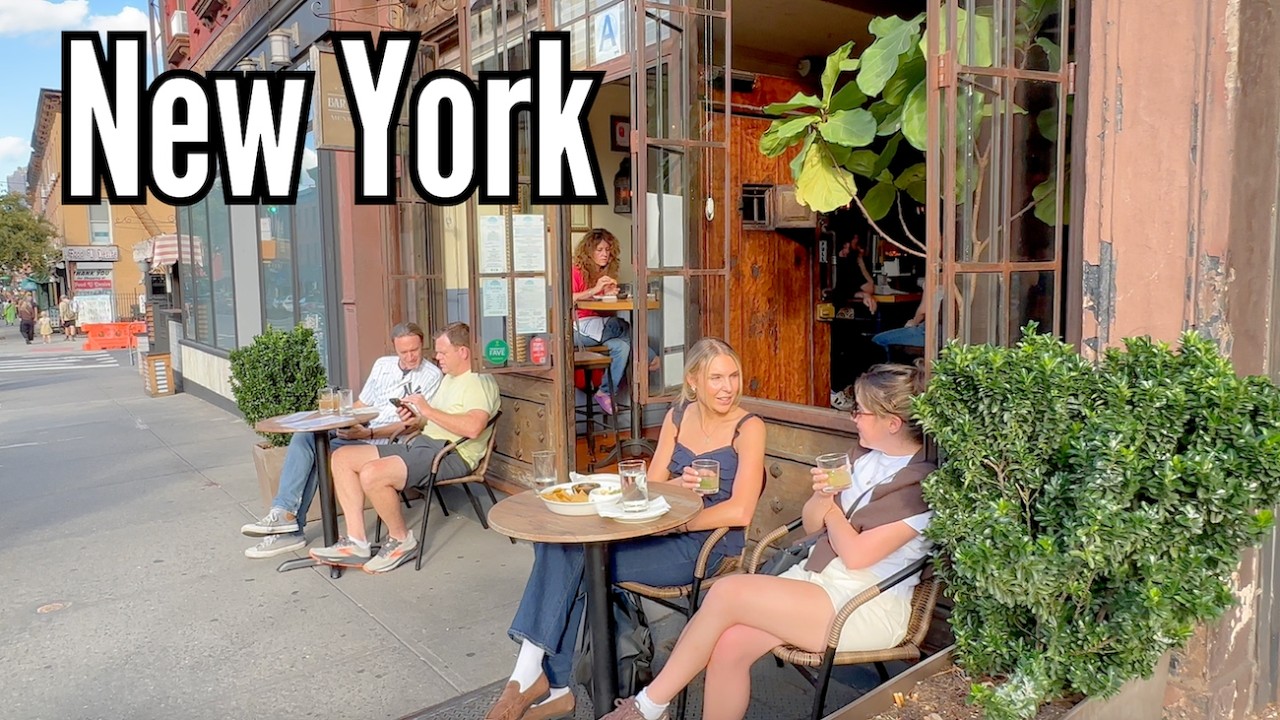 New York, Amerika Serikat | Tur Kota dengan Berjalan Kaki 4K | 3 Okt 2025