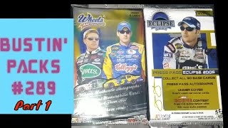 Bustin Packs 289 2005 Auto Racing Pt 1