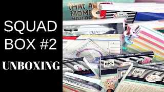 MY SECOND SQUAD BOX | Happy Planner Unboxing | Planners, Companion Packs & Sticker Books