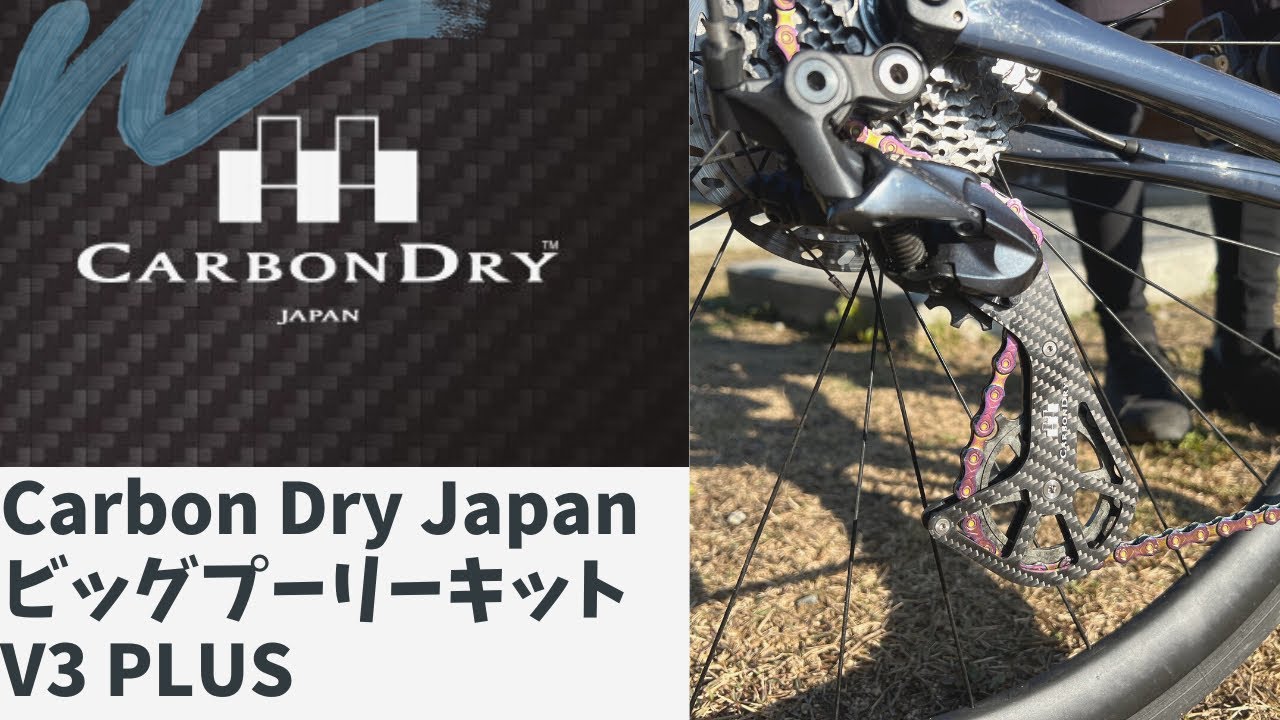 CARBON DRY JAPAN V3PLUS ビッグプーリー 【公式通販】