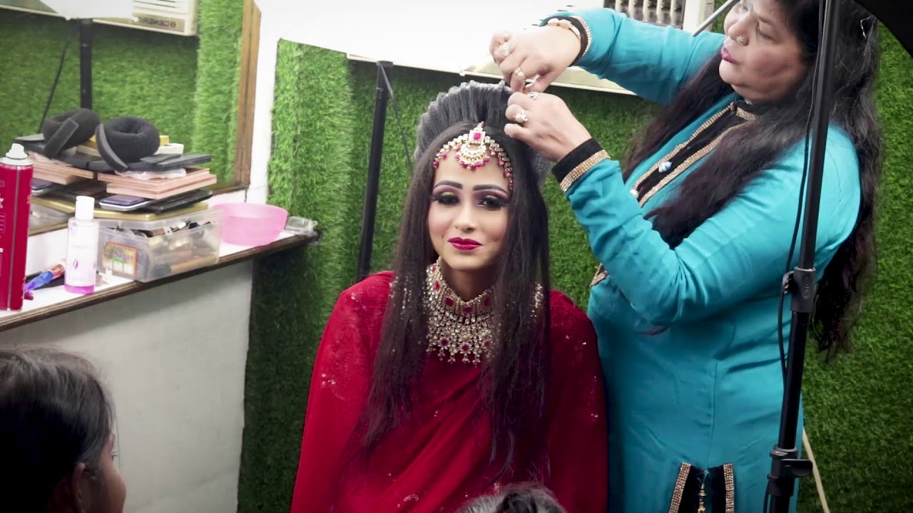 Bridal Bun For Long Hairs | PRABHA MAM