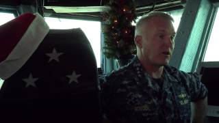 Vice Adm. Thomas Rowden Holiday Message Dec. 16, 2014