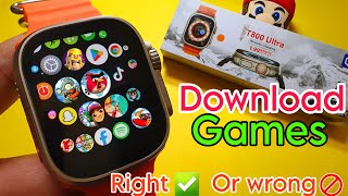 How To Download Games in T800 Ultra Smartwatch | Download Games in Smartwatch | T800 / T900 Games screenshot 5