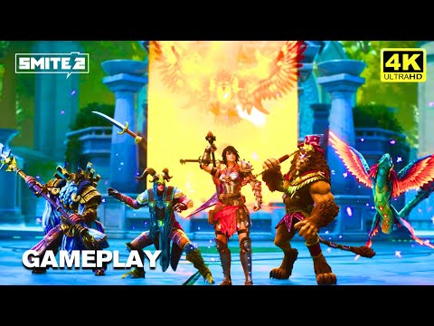 SMITE 2 New Official Gameplay Demo Overview PART 6 (4K)