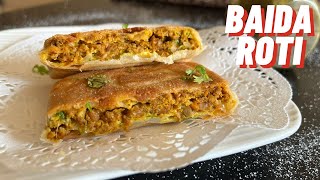 Famous Mohammed Ali Road Chicken Baida Roti Recipe | Cooking Street Food Baida Roti | Ramadan Recipe