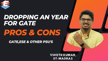 How to Drop an Year for Gate? | Pros & Cons | GATE 2023