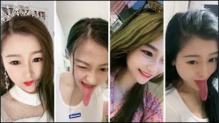 LONG TONGUE QUEEN 2👅👅👅👅👅👅  #TIKTOK TREND #DOUYIN