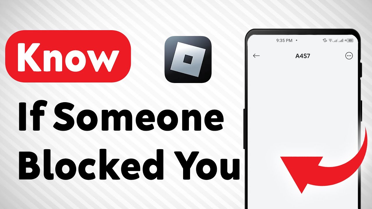 How To Know If Someone Blocked You On Roblox Updated YouTube 