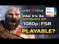 God of War on Intel Iris Xe (i7-1355U) | 1080p FSR | Is It Playable?