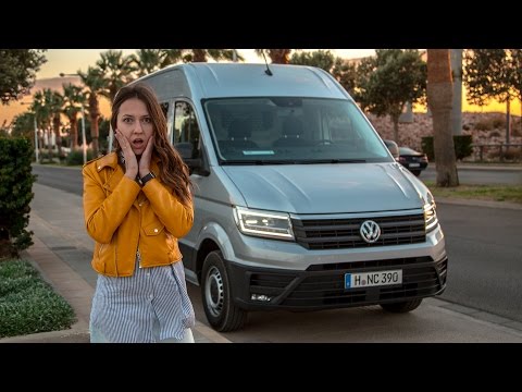 Как я КАТНУЛА на Volkswagen Crafter 2017. Тест-драйв.