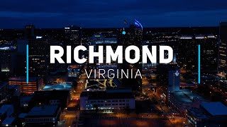 Richmond, Virginia - Day and Night | 4K drone footage