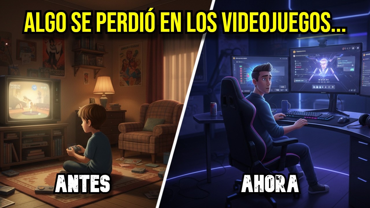 Por qué los VIDEOJUEGOS ya no se sienten IGUAL