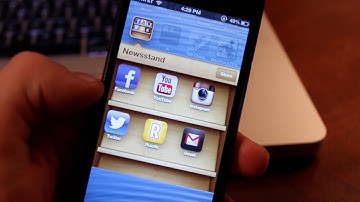 Add Apps to the Newsstand on iPhone - Newsstand Glitch - No Jailbreak Required