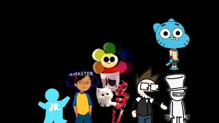 Jr Annie Gangle tomska and flopdrop watching his childhood channel in this happened (ft. gumball)
