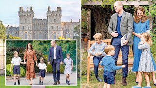 Kate and William 'move' to Windsor Castle in final blow to Meghan and Harry