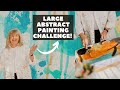 Large abstract painting challenge part 1