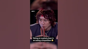 When Kobayashi Took On A Grizzly Bear In A Hot Dog Eating Contest 