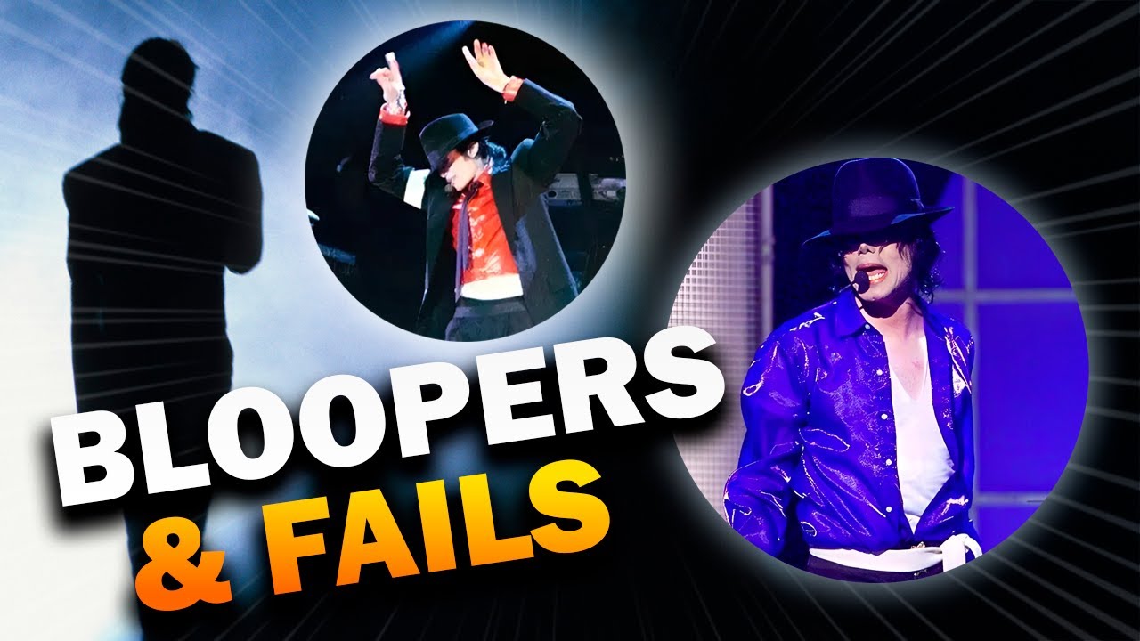 Los más curiosos Bloopers & Fails de Michael Jackson!! | MoonwalkerTV