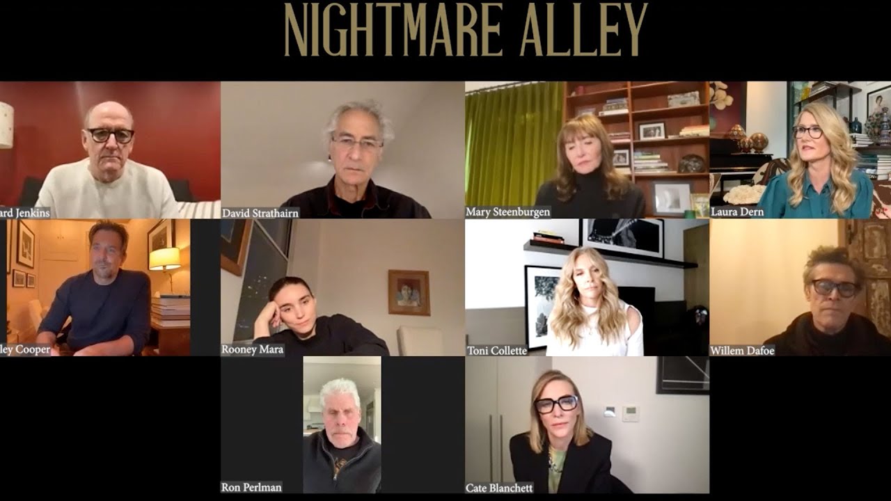 NIGHTMARE ALLEY | Full Ensemble Q&A | Moderated by Laura Dern