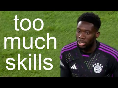 Alphonso Davies just dribble like a winger…