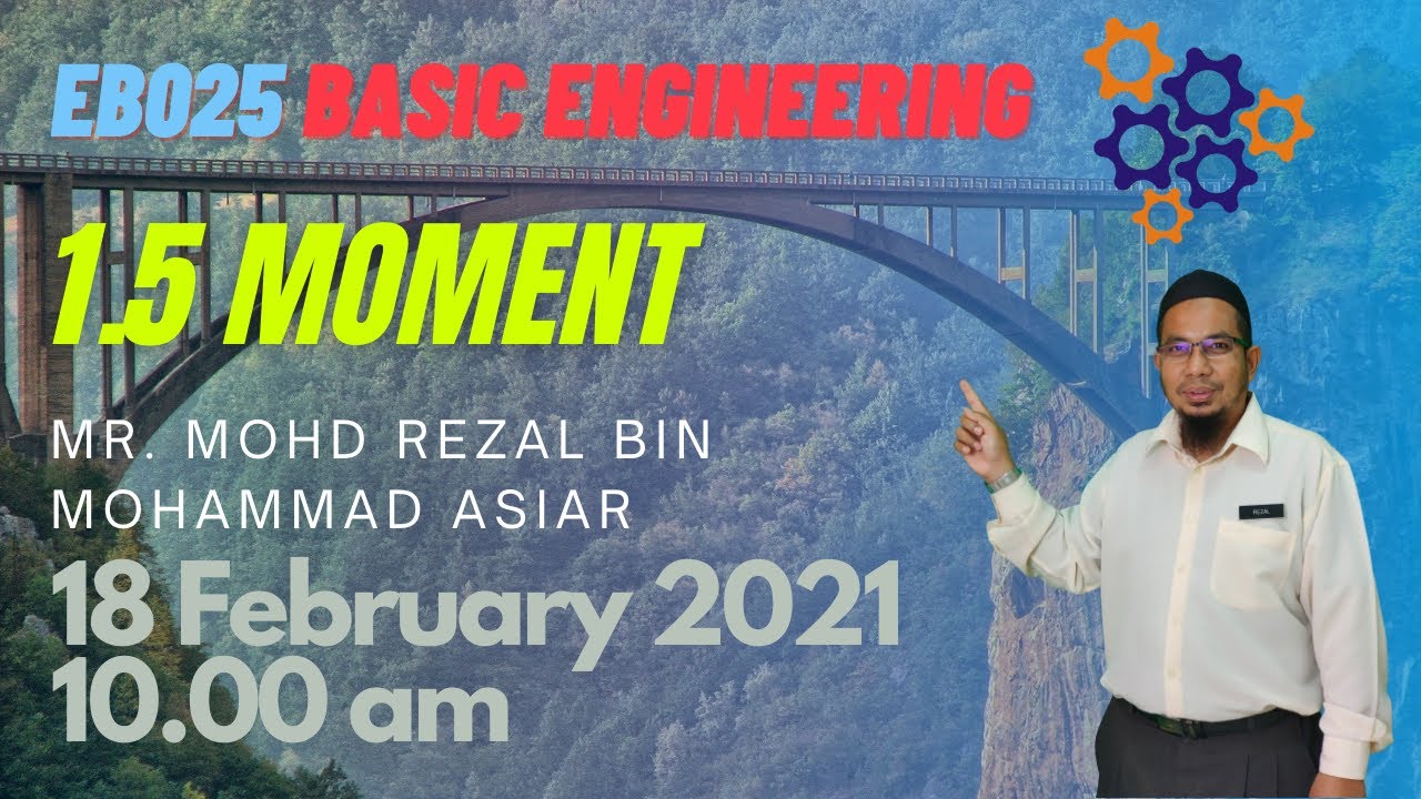 EB025 Basic Engineering. 1.5 Moment - YouTube
