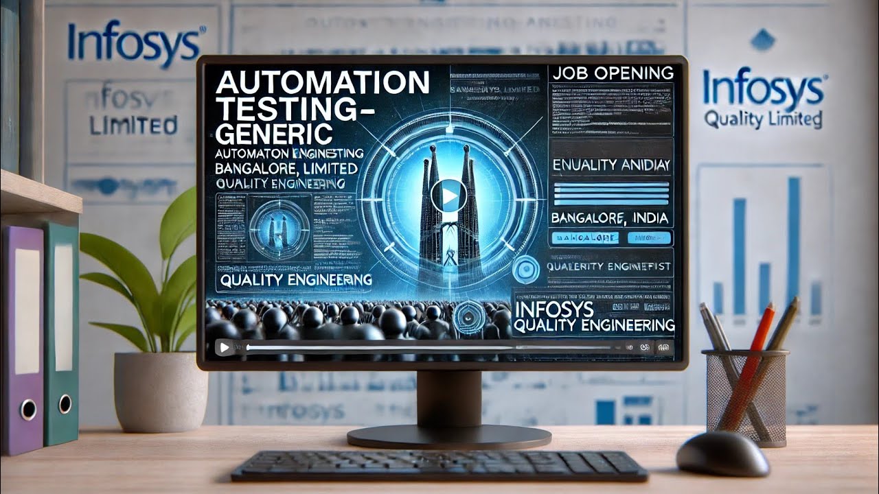 Join Infosys as an Automation Testing Specialist! - YouTube