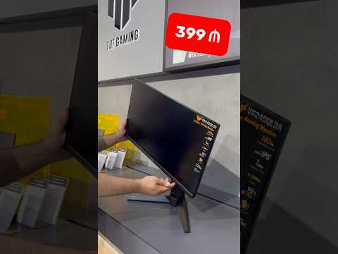 ASUS TUF Gaming VG249QL3A - 23.8" 180Hz IPS ekranlı oyun monitorunun qutu açılışı 👍