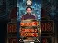 REASONING : CODING DECODING #ssc #SSCCGL #daroga #uppolice #rrb #rrbntpc