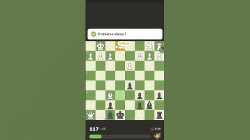 i solved my first probleme #chess.com