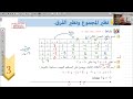 الدرس الأول نظير المجموع ونظير الضرب الوحدة 3 الصف الثامن كتاب الجبر المنهاج السوري 