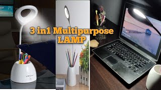 USB Rechargeable lamp/3in1Multipurpose lamp review/Amazon home appliances/simple recipesbymeghamala