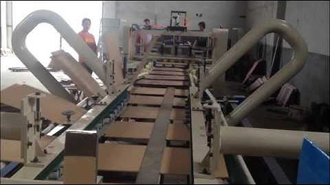 pizza box making machine/fully automatic folder gluer machine