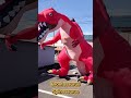 Dinosaur shooting game event production / Tyrannosaurus Inflatable / 恐竜シューティング ティラノサウルス #Dinosaur