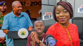 Afia Pokua tried to compare Mahama's plan vs🔥 Akufo Addo but it's been cr@shed - This is why