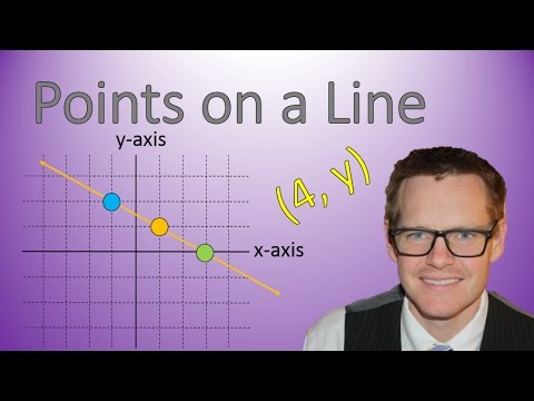 Video: How To Find A Point On A Straight Line