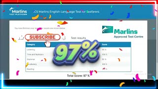 Marlins Test For Seafarer Score 97%