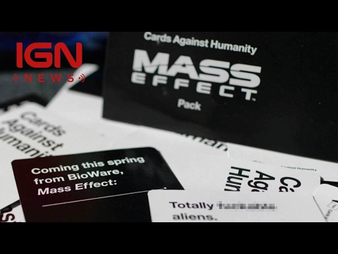 Vídeo: Cards Against Humanity Recebe Expansão Oficial Do Mass Effect