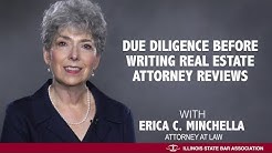 Due Diligence Before Writing Real Estate Attorney Reviews