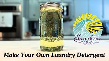 Hoe maak je een sterk ruikend, geconcentreerd wasmiddel!