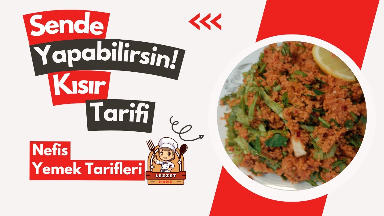 Pratik ve Lezzetli Köfte Kısır Tarifi: Nasıl Yapılır? | Evde Yemek Tarifleri